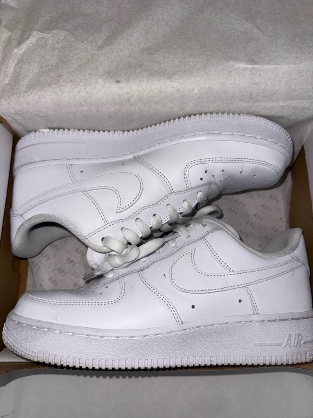 Nike Air Force 1 ‘07 Triple White (Women’s Size 7.5)